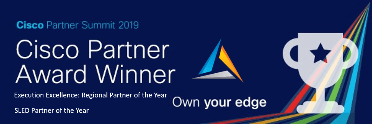 Aspire Technology Partners Earns Execution Excellence and SLED Partner of the Year Awards at Cisco Partner Summit 2019 Featured Image