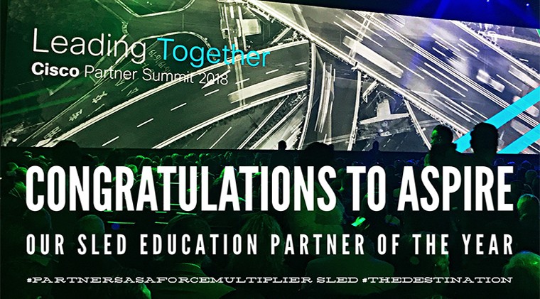 Aspire Cisco Congratulations Image