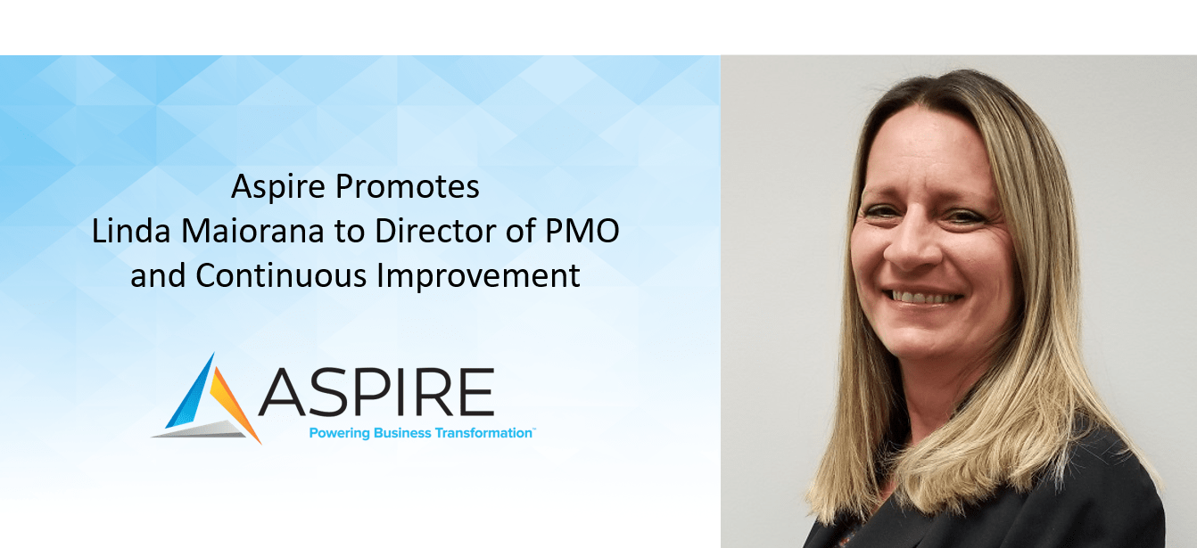 Aspire Technology Partners Promotes Linda Maiorana to Director of PMO and Continuous Improvement Featured Image