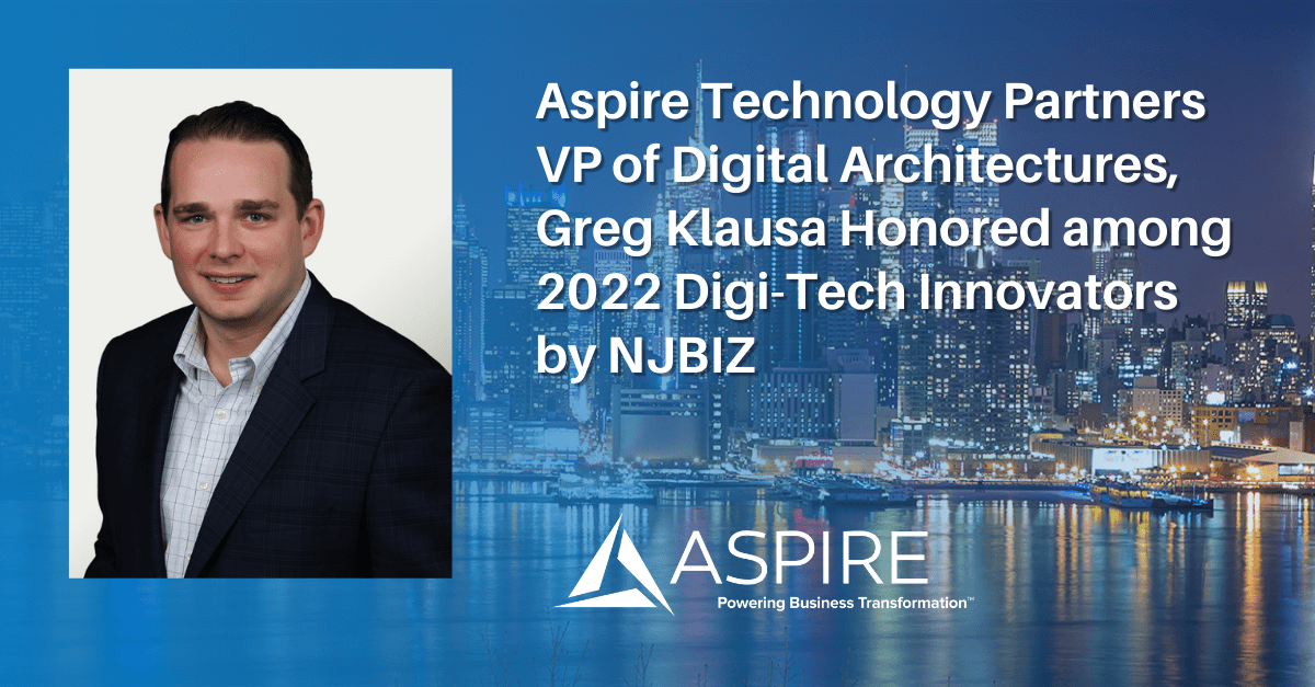 Klausa Honored as 2022 Digi-Tech Innovator by NJBIZ Featured Image