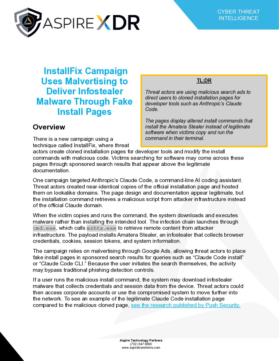 InstallFix Campaign Uses Malvertising to Deliver Infostealer Malware Through Fake Install Pages Featured Image